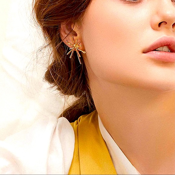 🍒3/$30 New Celestial Starburst Earrings - Picture 4 of 5